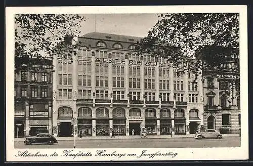 AK Hamburg-Neustadt, Alsterhaus der Waren- und Kaufhaus G. m. b. H., Poststrasse