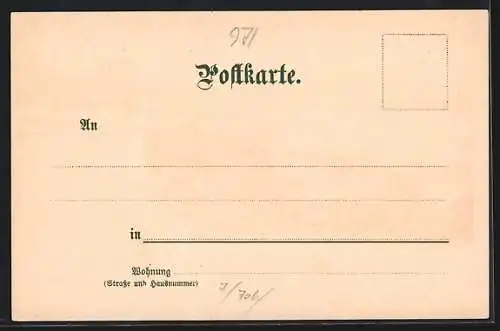 Künstler-AK Otto Strützel: Tölz, Isarthal, Calvarienberg