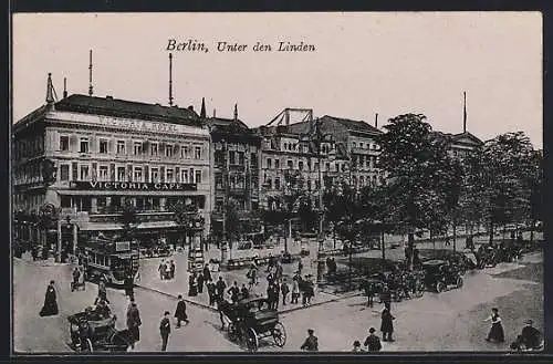 AK Berlin, Verkehr Unter den Linden