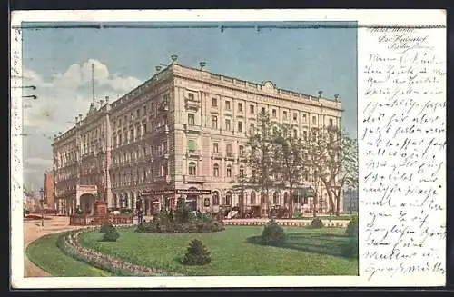 AK Berlin, Hotel Atlantic / Der Kaiserhof mit Anlagen