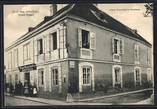 AK Allentsteig, Franz Hirnschall`s Gasthaus