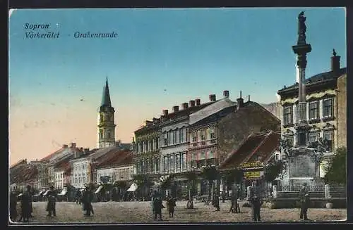 AK Sopron-Ödenburg, Varkerület, Grabenrunde