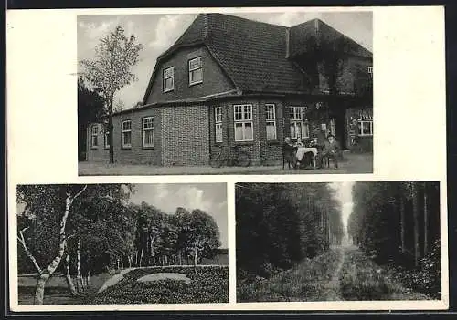 AK Neuenburgerfeld, Gasthaus und Ausflugslokal Heidezauber v. J. Schaumburg