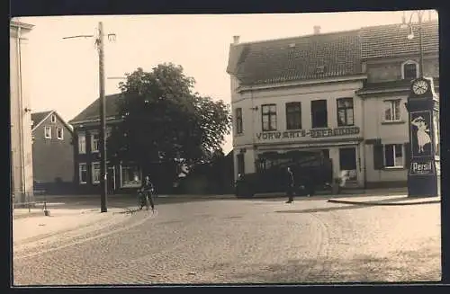 Foto-AK Haan, Geschäft Konsumgenossenschaft Vorwärts-Befreiung, Kaiserstrasse 60