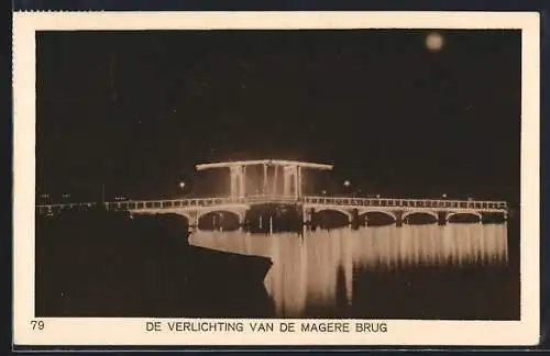 AK Amsterdam, De Verlichting van de Magere Brug, Olympia