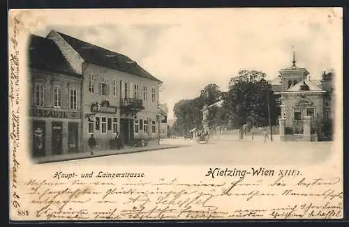 AK Wien, Hietzing, Haupt- und Lainzerstrasse