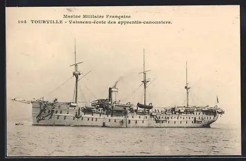 AK Tourville, Vaisseau-école des apprentis-canonniers, Marine Militaire Francaise