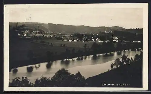 AK Sazava, Sklarny, Panorama