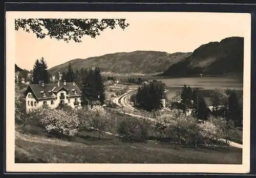 AK Sattendorf a. Ossiachersee, Pension Görlitzenhaus, Berge