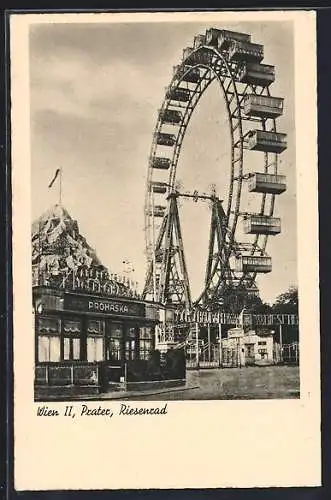 AK Wien, Riesenrad am Prater