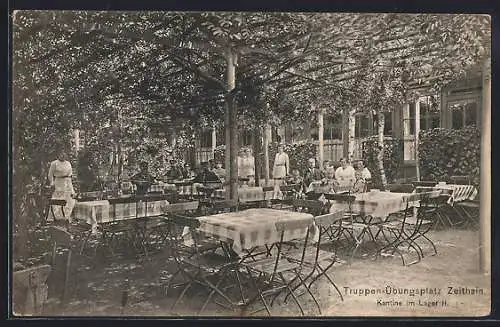 AK Zeithain, Truppenübungsplatz, Kantine im Lager II