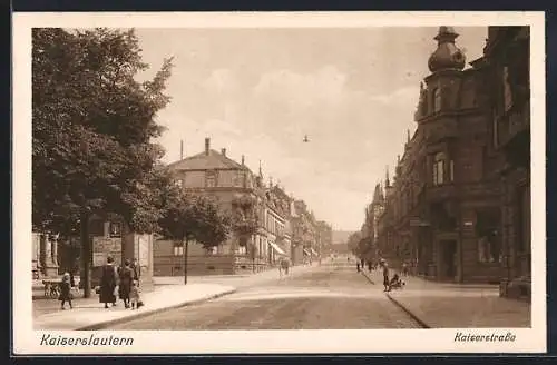 AK Kaiserslautern, Partie in der Kaiserstrasse