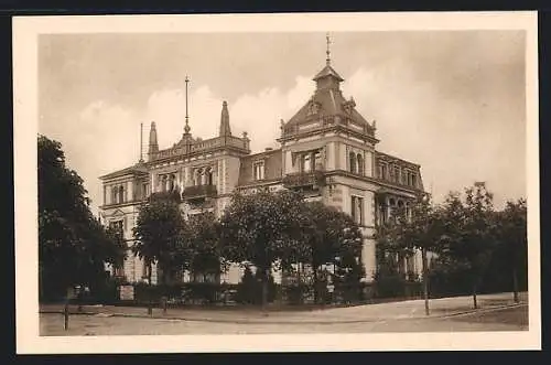 AK Bad Nauheim, Medico-Mech. Zanderinstitut, W. Gabriel