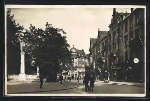 AK Aschaffenburg, Geschäfte in der Weissenburgerstrasse