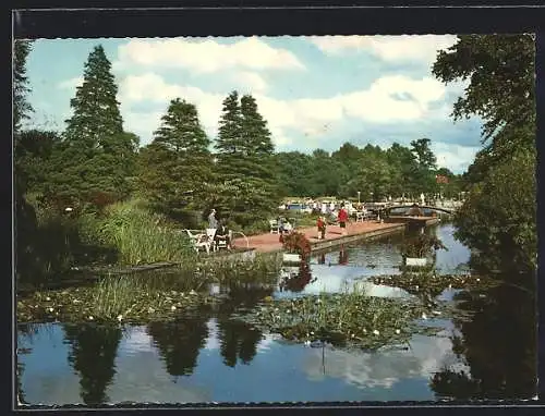 AK Hamburg, Internationale Gartenbau-Ausstellung 1963