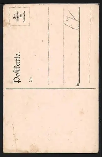 AK Hamburg, Gasthaus Ratsweinkeller, im Grundsteinkeller