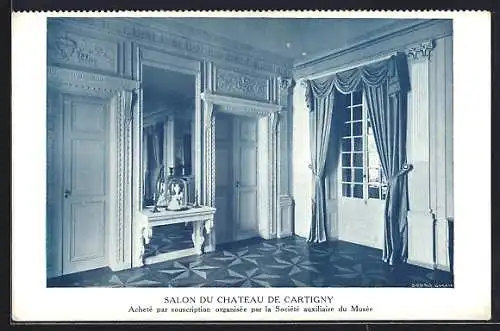 AK Cartigny, Chateau, Salon