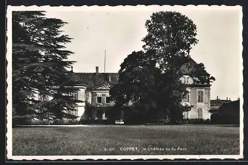 AK Coppet, Le Chateau vu du Parc