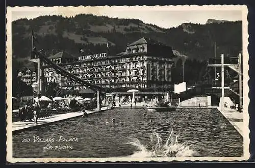 AK Villars, Hotel Villars-Palace, La piscine