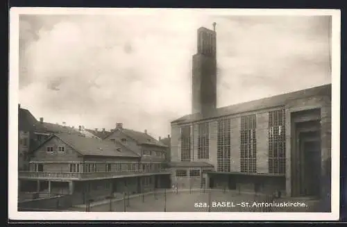 AK Basel, An der St. Antoniuskirche