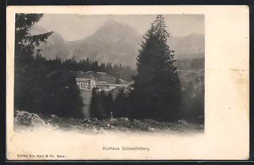 AK Schwefelberg, Blick auf das Kurhaus