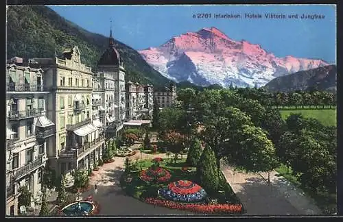 AK Interlaken, Hotels Viktoria und Jungfrau