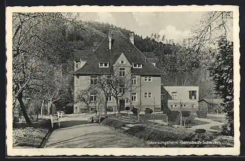 AK Gernsbach-Scheuern, Weg zum Genesungsheim