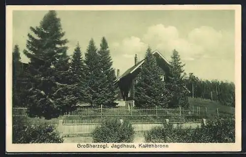 AK Kaltenbronn, Grossherzogliches Jagdhaus