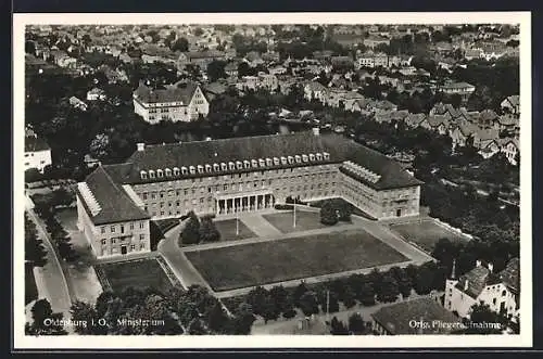 AK Oldenburg i. O., Ministerium vom Flugzeug aus