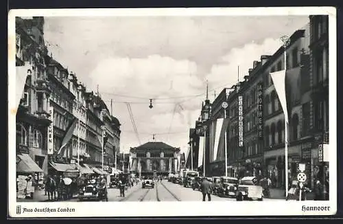 AK Hannover, Bahnhofstrasse