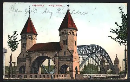 AK Magdeburg, Die Königsbrücke