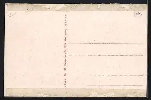 AK Mainz, Blick von der Eisenbahnbrücke