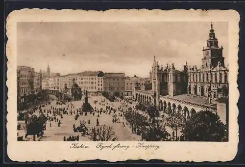 AK Kraków, Rynek glowny