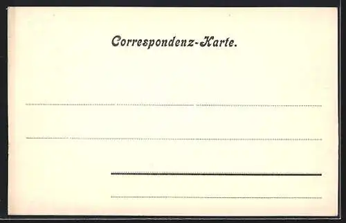 AK Judenstein, Gasthaus mit Kirche