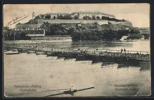 AK Novi Sad, Petrovaradin-Gad, Pontonski most