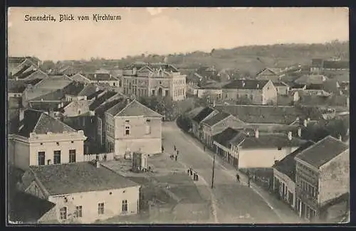 AK Semendria, Blick vom Kirchturm