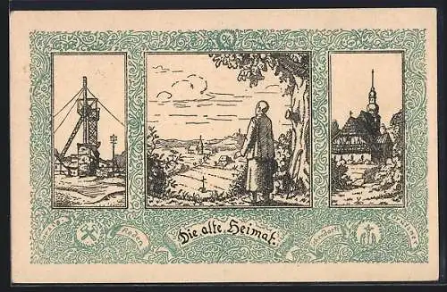 AK Oberschlesien, Die alte Heimat, Borsig, Reden, Eichendorff & Grützner
