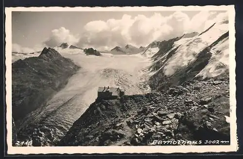 AK Ramolhaus mit Gletscher