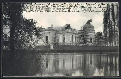 AK Liége, Exposition Universelle 1905, Palais des Beaux-Arts, Ausstellung