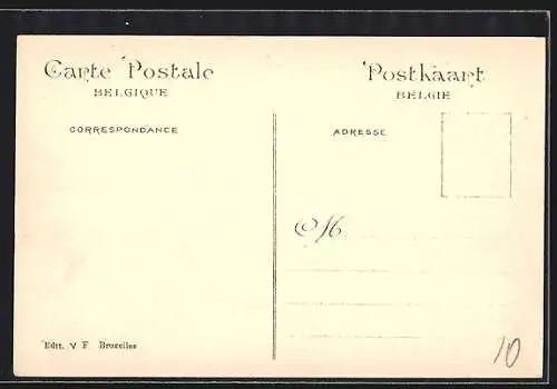 AK Bruxelles / Brüssel, Exposition universelle 1910, Le Chien Vert