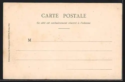 AK Toulon, Amiral Baudin, curirasse d`escadre, französisches Kriegsschiff