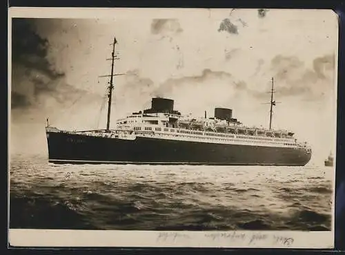 AK Passagierschiff S. S. Europa in Fahrt, Nordd. Lloyd