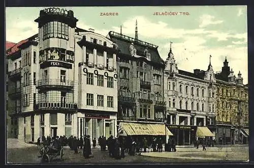 AK Zagreb, Jelacicev trg