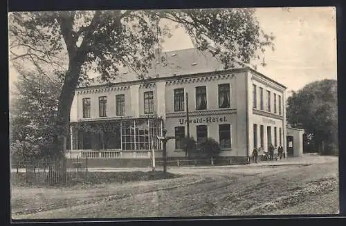 AK Neuenburg i. Oldbg., Urwald-Hotel von Georg Tyarks