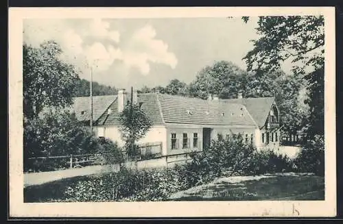 AK Sieghartskirchen, Kronstein bei Rekawinkel, Waldrestaurant Carl Haubner