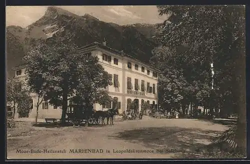 AK Salzburg, Leopoldskronmoos, Moor-Bade-Heilanstalt Marienbad