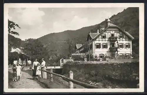 AK Spitz / Donau, Hotel Miesslingtal von Carl Maintinger