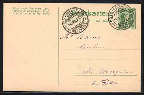 AK Grand Prix Paris 1900, Chocolat-Suchard, 33 Mèdailles Or & Argent, Kamele mit Suchard