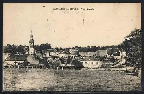 AK Bazoilles-sur-Meuse, Vue gènèrale