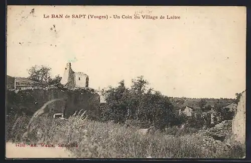 AK Le Ban-de-Sapt, Un Coin du Village de Laitre